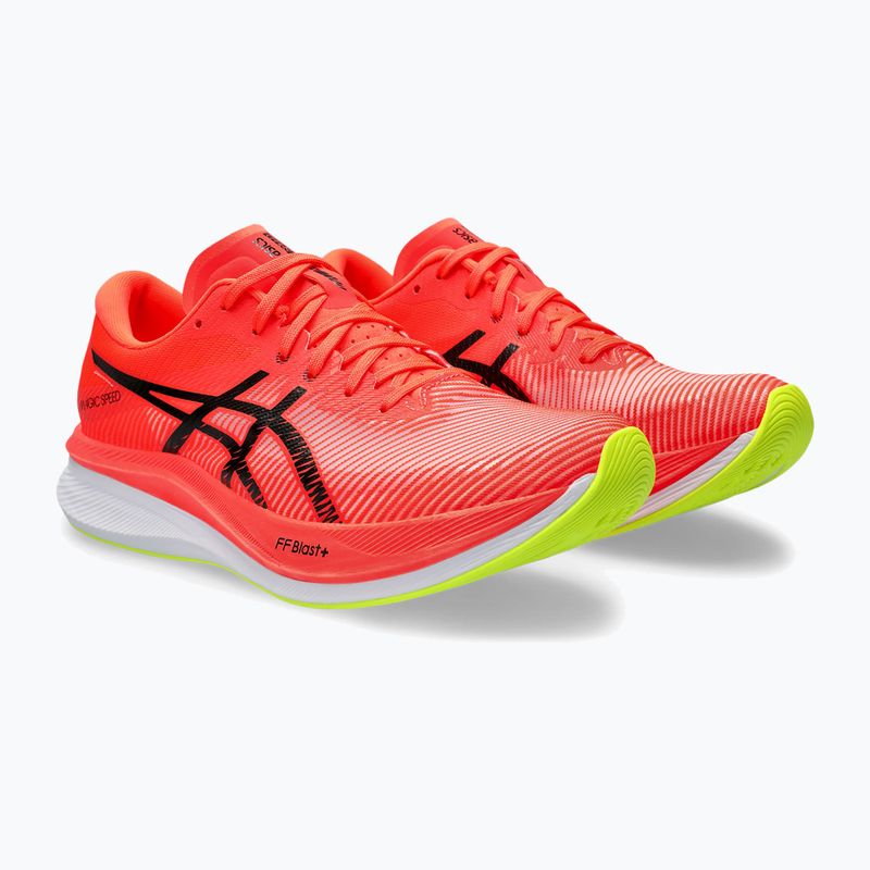 Мъжки обувки за бягане ASICS Magic Speed 3 sunrise red/black 10