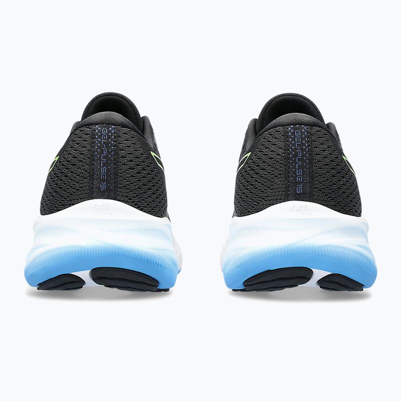 Мъжки обувки за бягане ASICS Gel-Pulse 15 black/electric lime 5