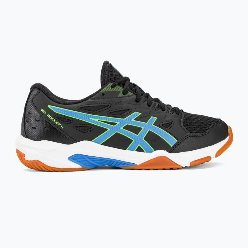 Мъжки волейболни обувки ASICS Gel-Rocket 11 black/waterscape 2