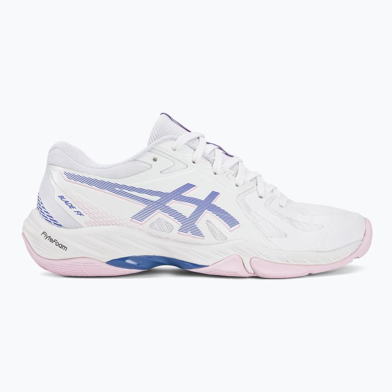 ASICS Blade FF дамски обувки за скуош бял/сапфир 2