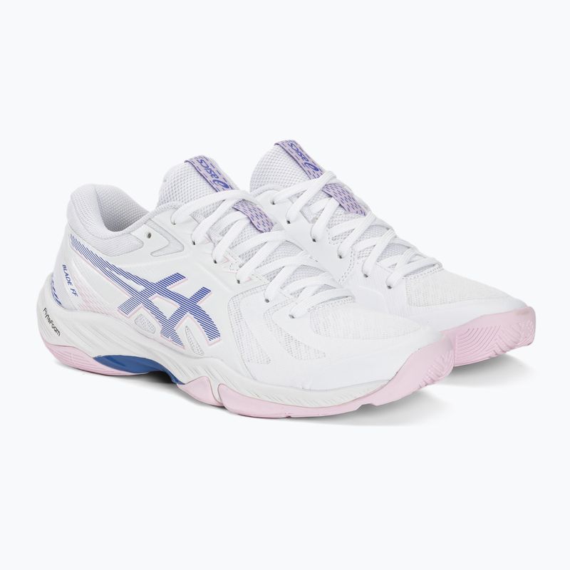 ASICS Blade FF дамски обувки за скуош бял/сапфир 4