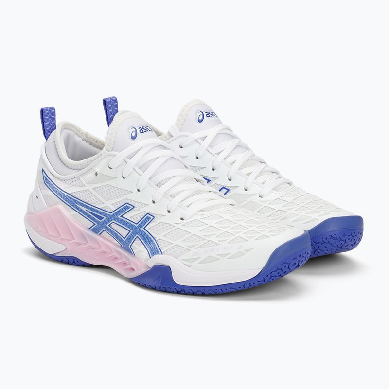 ASICS дамски обувки за хандбал Blast FF 3 white/sapphire 4