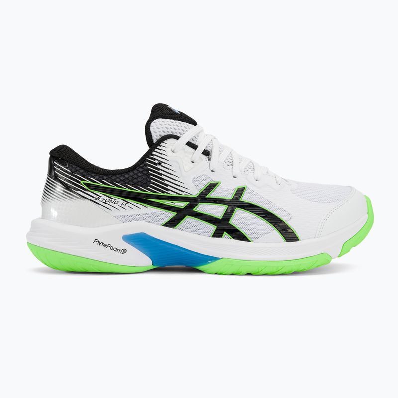 Мъжки волейболни обувки ASICS Beyond F white/lime burst 2