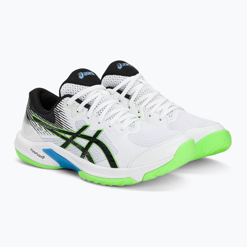 Мъжки волейболни обувки ASICS Beyond F white/lime burst 4