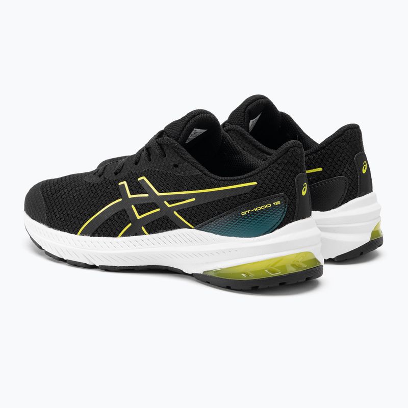 Детски маратонки ASICS GT-1000 12 GS черни/ярко жълти 3
