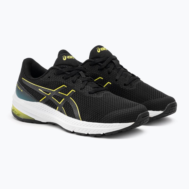 Детски маратонки ASICS GT-1000 12 GS черни/ярко жълти 4