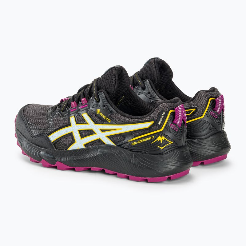 ASICS Gel-Sonoma 7 GTX дамски обувки за бягане черно/светло синьо 4