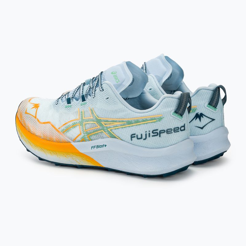 Мъжки обувки за бягане ASICS FUJISPEED 2 светлосиньо/тъмна мента 4