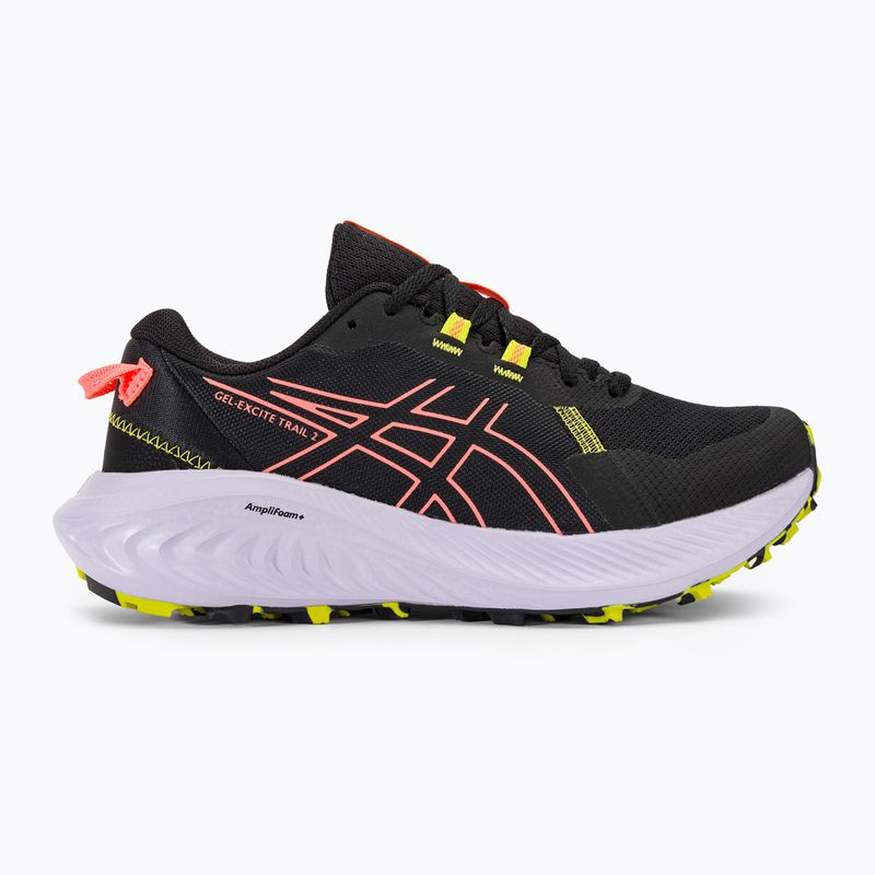 ASICS Gel-Excite Trail 2 дамски обувки за бягане черно/слънчево коралово 3