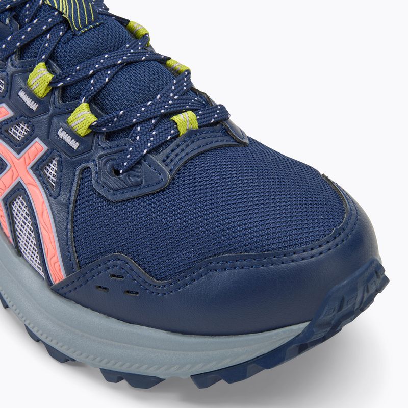 Дамски обувки за бягане ASICS Trail Scout 3 blue expanse/sun coral 7