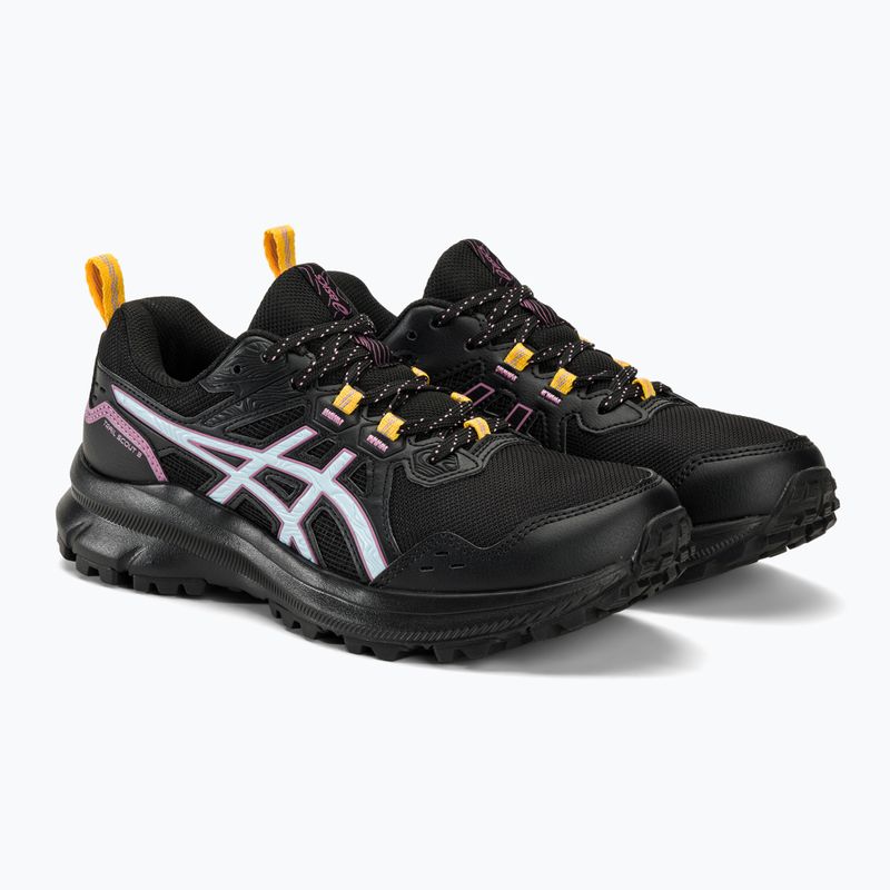 ASICS Trail Scout 3 дамски обувки за бягане черно/светло синьо 5