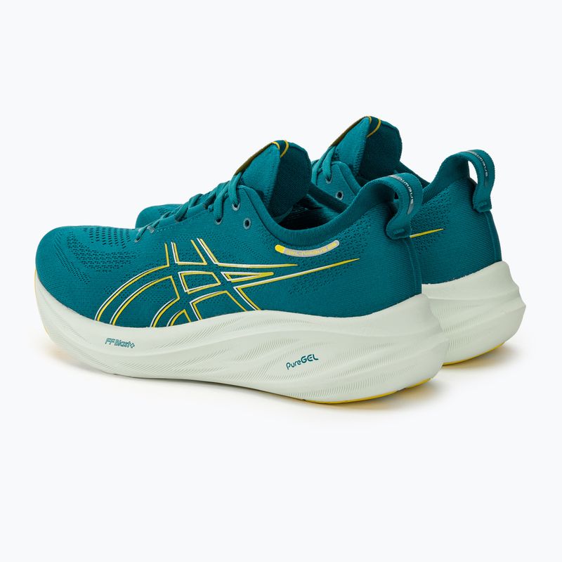 ASICS Gel-Nimbus 26 evening teal/light mustard мъжки обувки за бягане 4