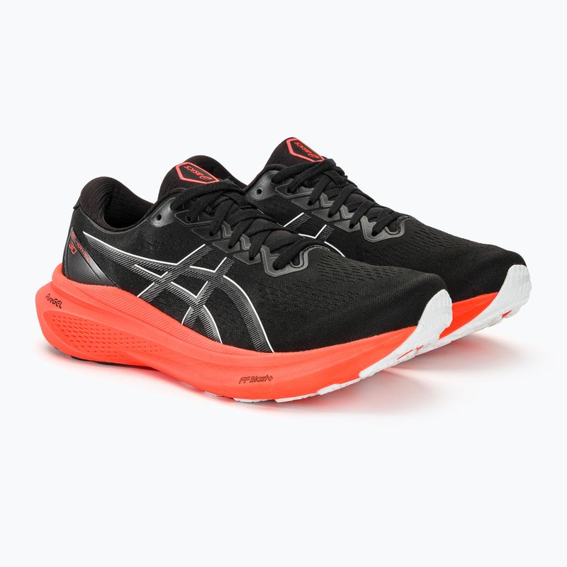 ASICS Gel-Kayano 30 мъжки обувки за бягане черно/кариерно сиво 5