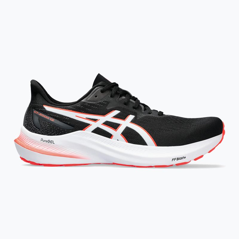 Мъжки обувки за бягане ASICS GT-2000 12 black/sunrise red 8
