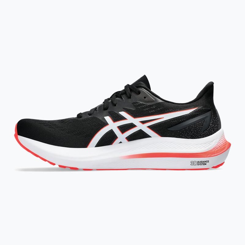 Мъжки обувки за бягане ASICS GT-2000 12 black/sunrise red 9