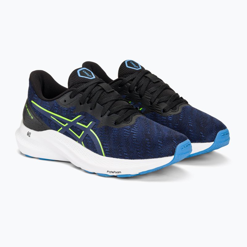 ASICS GT-2000 12 GS детски обувки за бягане черно/синьо expanse 5