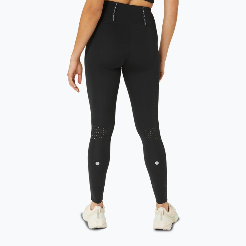 Дамски гамаши за бягане ASICS Road High Waist performance черни 3