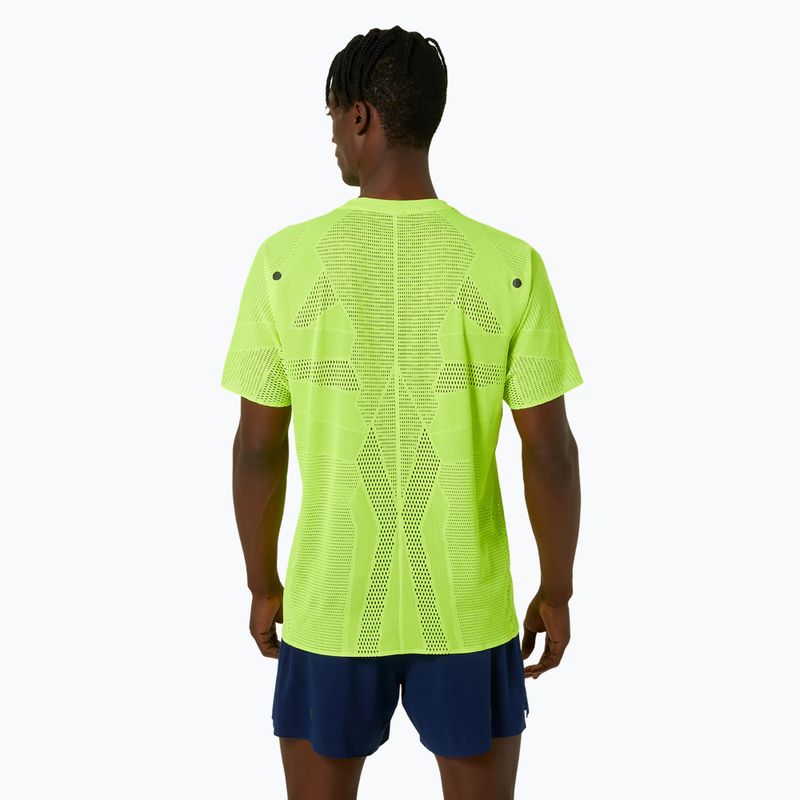 Мъжка тениска за бягане ASICS Metarun Top safety yellow 3