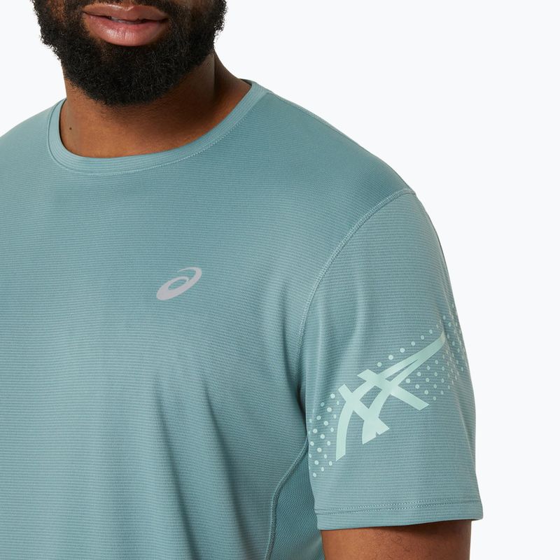 Мъжка тениска за бягане ASICS Icon Top celadon/light celadon 5