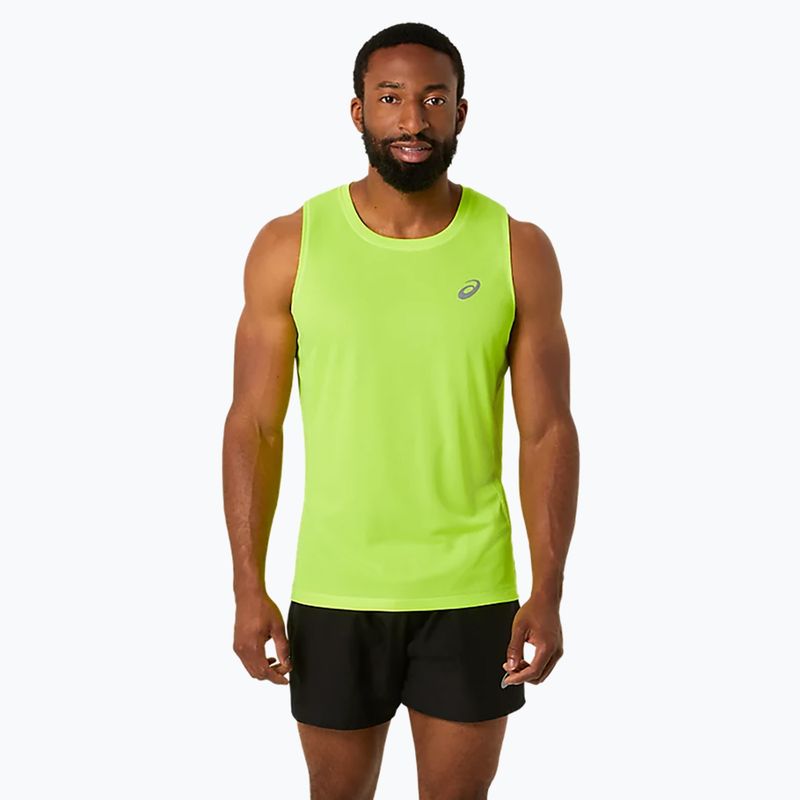 Мъжки потник за бягане ASICS Core Singlet safety yellow