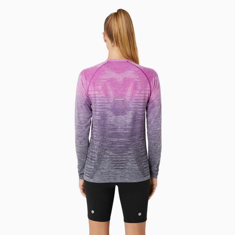 Дамска блуза с дълъг ръкав за бягане ASICS Seamless bold magenta/blue expanse 3