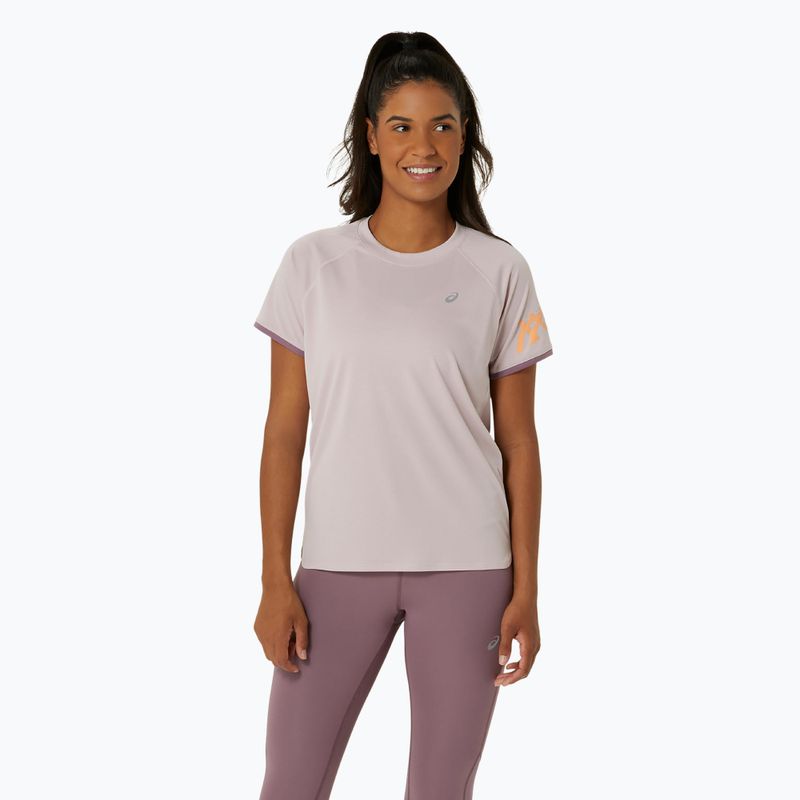 Дамска тениска за бягане ASICS Icon Top waterhed rose