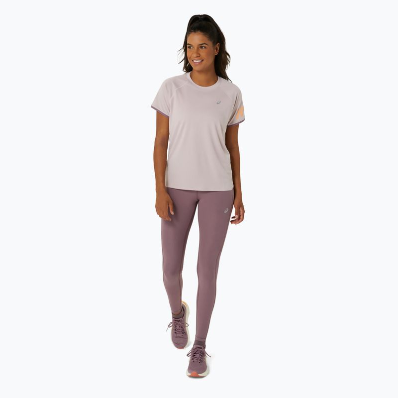 Дамска тениска за бягане ASICS Icon Top waterhed rose 2