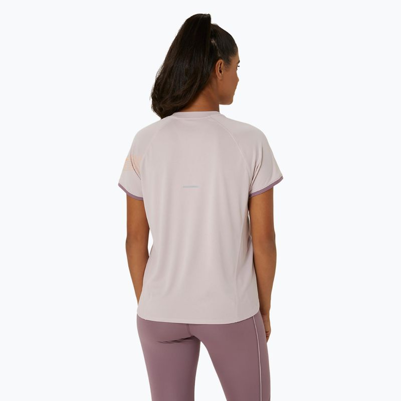 Дамска тениска за бягане ASICS Icon Top waterhed rose 3