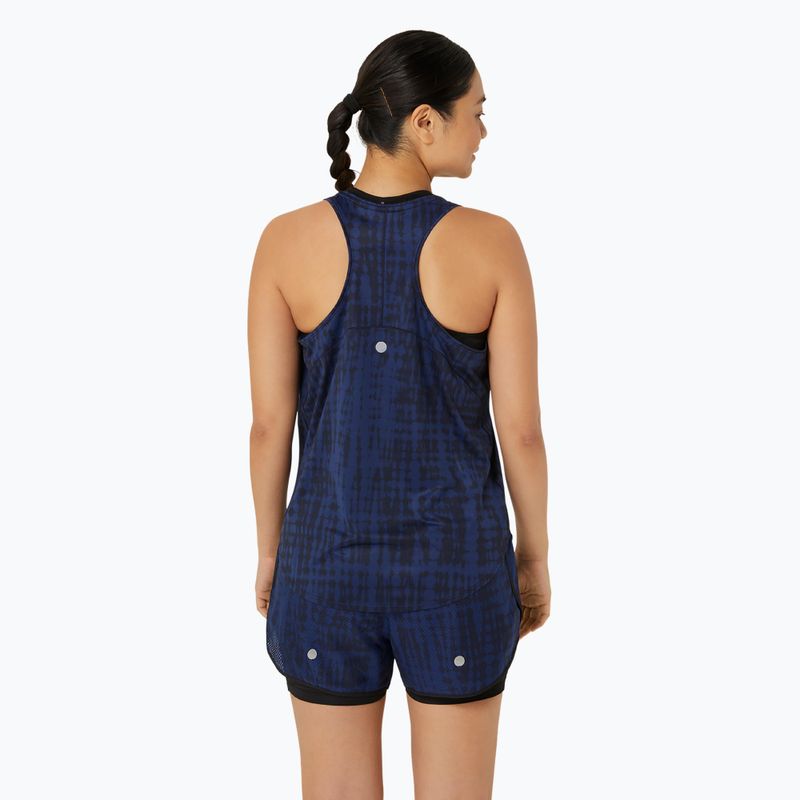 Дамски потник за бягане ASICS Road All Over Print Tank midnight 3