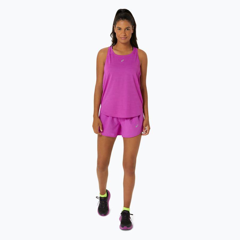 Дамски потник за бягане ASICS Road Tank bold magenta 2