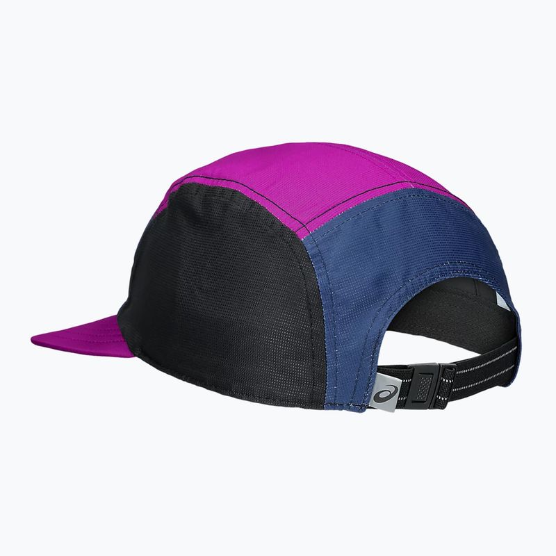 Бейзболна шапка ASICS 5 Panel bold magenta/blue expanse 2