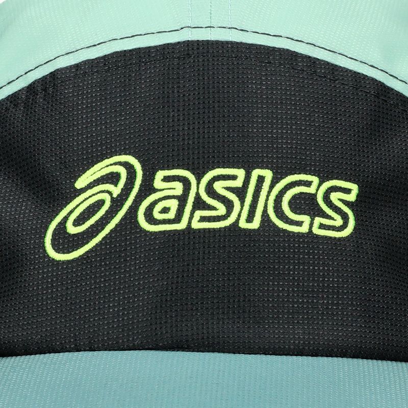 Бейзболна шапка ASICS 5 Panel celadon/safety yellow 3