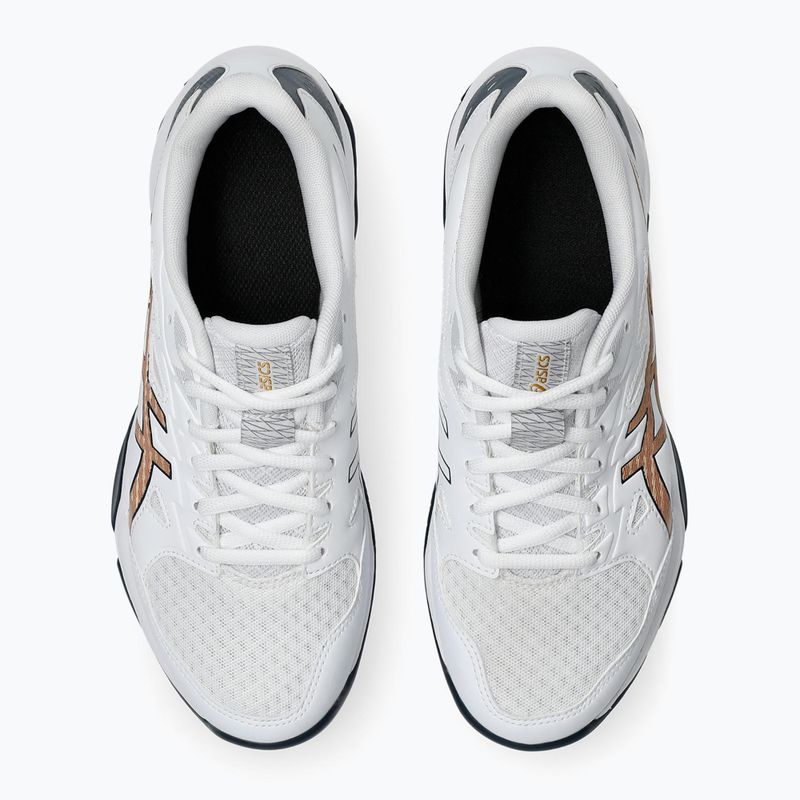 Дамски обувки ASICS Gel-Rocket 11 white/pure gold 12