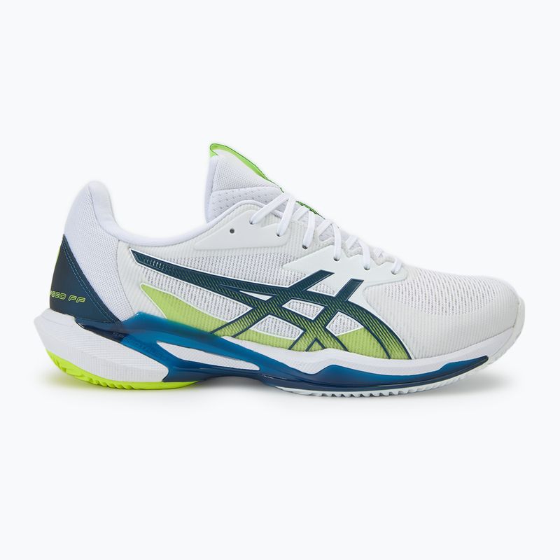 Мъжки обувки за тенис ASICS Solution Speed FF 3 Clay white/maco blue 2