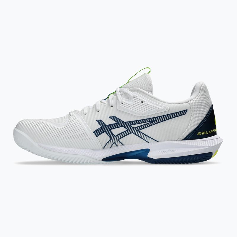 Мъжки обувки за тенис ASICS Solution Speed FF 3 Clay white/maco blue 9