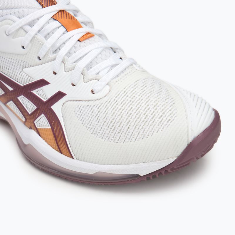 Дамски обувки за тенис ASICS Solution Speed FF 3 Clay white/dusty mauve 7