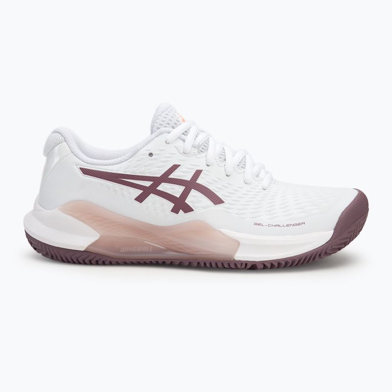 Дамски обувки за тенис ASICS Gel-Challenger 14 Clay white/dusty mauve 2