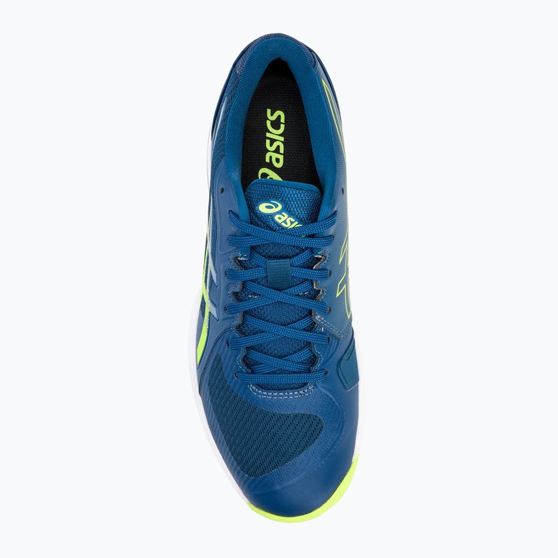 Мъжки обувки за тенис ASICS Solution Swift FF 2 mako blue/safety yellow 5