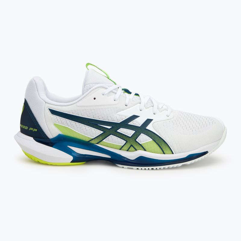 Мъжки обувки за тенис ASICS Solution Speed FF 3 Clay white/mako blue 2