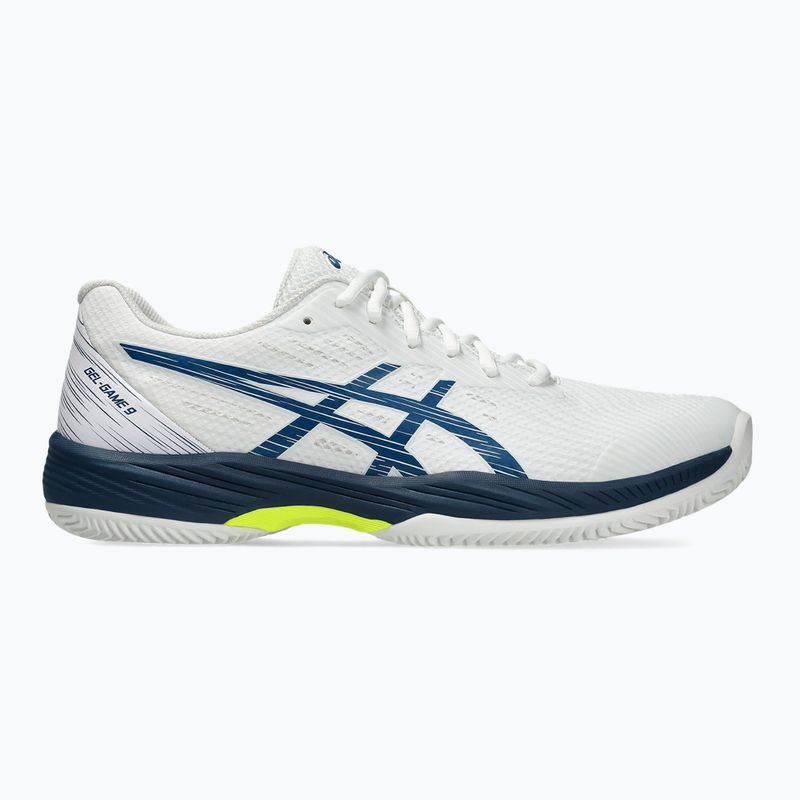 Мъжки обувки за тенис ASICS Gel-Game 9 Clay/OC white/mako blue 8