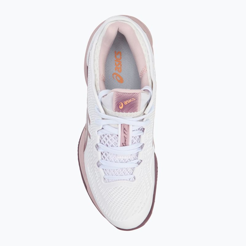 Дамски обувки за тенис ASICS Court FF 3 Clay white/watershed rose 5