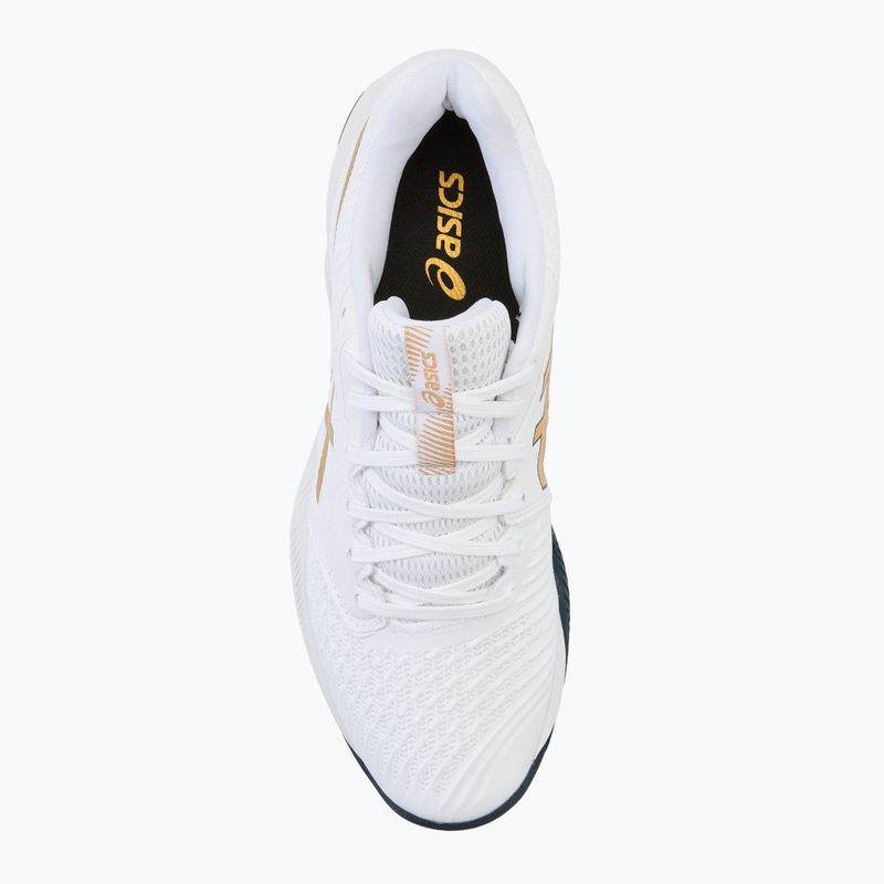 Мъжки обувки ASICS Netburner Ballistic FF 3 white/pure gold 5