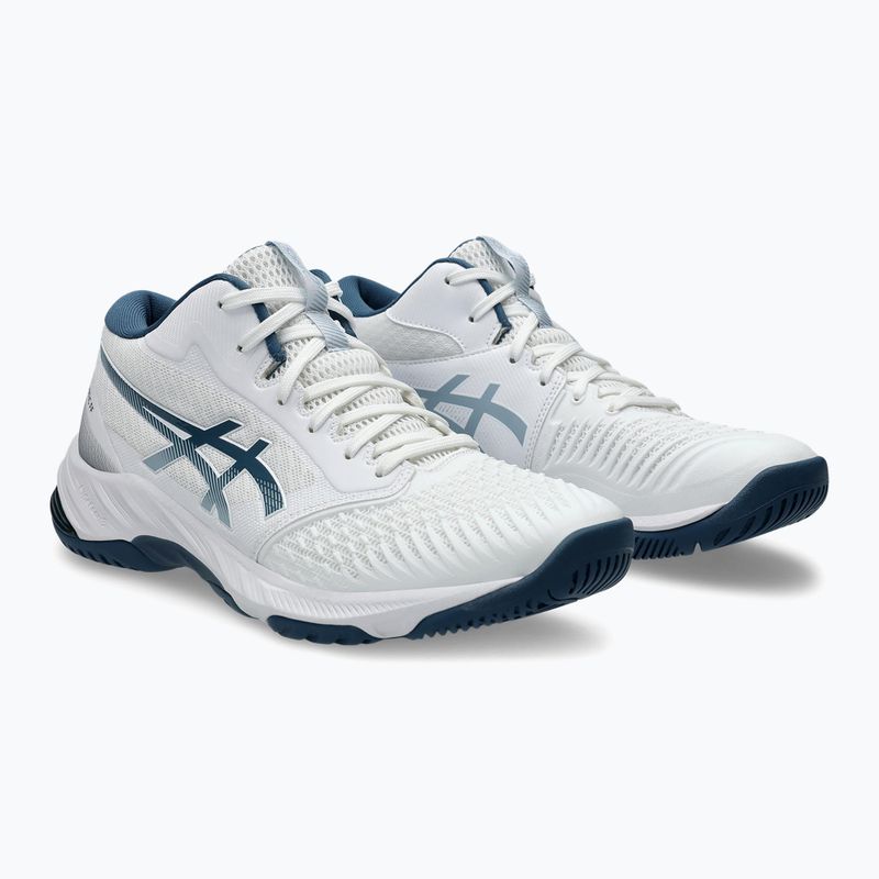 Мъжки обувки ASICS Netburner Ballistic FF MT 3 white/vintage indigo 8