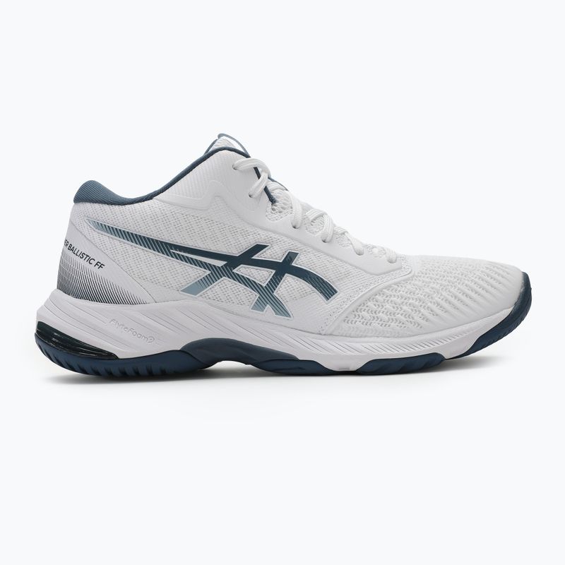 Мъжки обувки ASICS Netburner Ballistic FF MT 3 white/vintage indigo 2