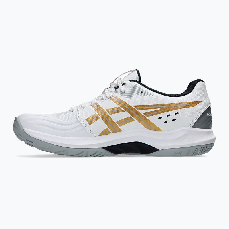 Мъжки обувки ASICS Powerbreak FF white/rich gold 9