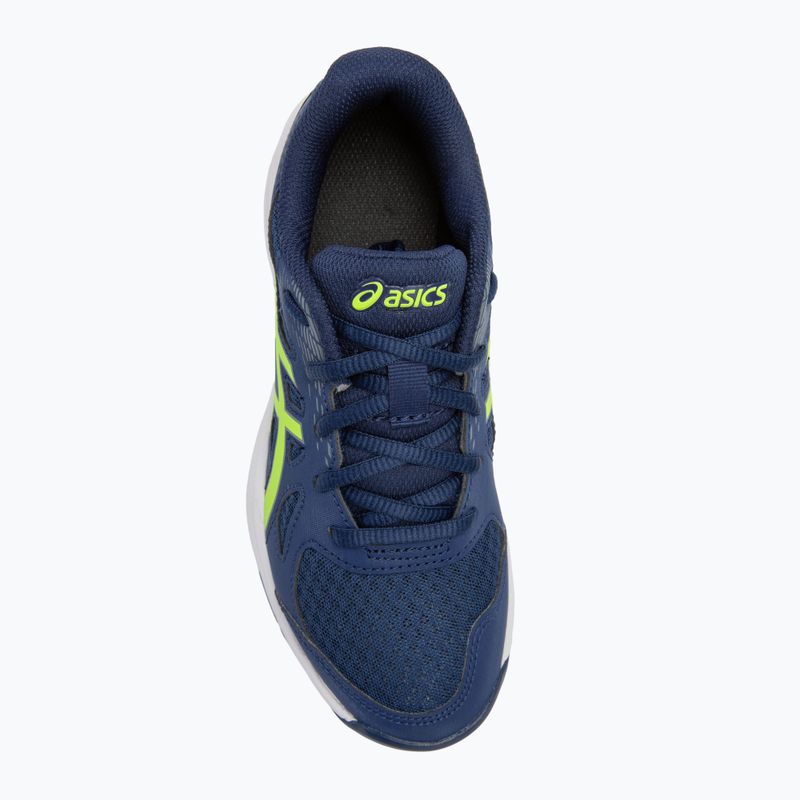 Детски обувки ASICS Upcourt 6 GS сblue expanse/safety yellow 5