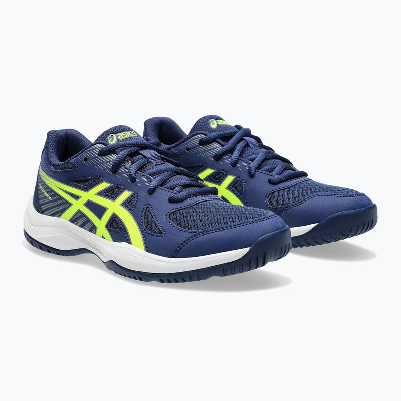 Детски обувки ASICS Upcourt 6 GS сblue expanse/safety yellow 10