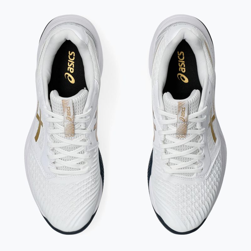 Дамски обувки ASICS Netburner Ballistic FF 3 white/pure gold 5