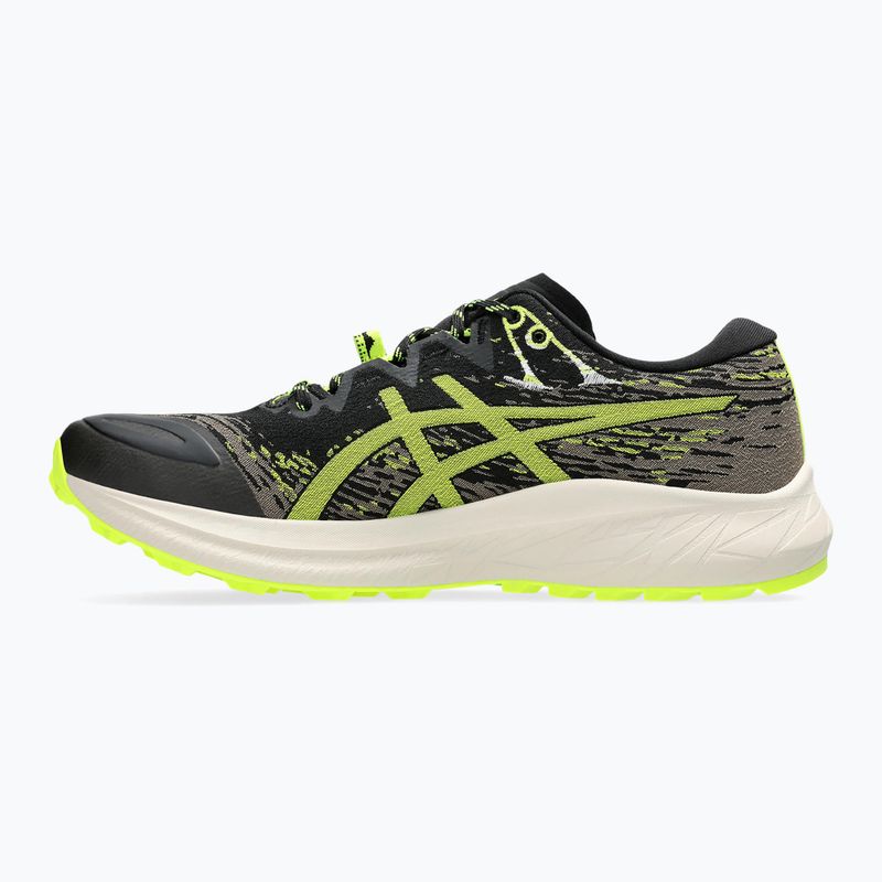 Мъжки обувки за бягане ASICS Fuji Lite 5 black/safety yellow 9