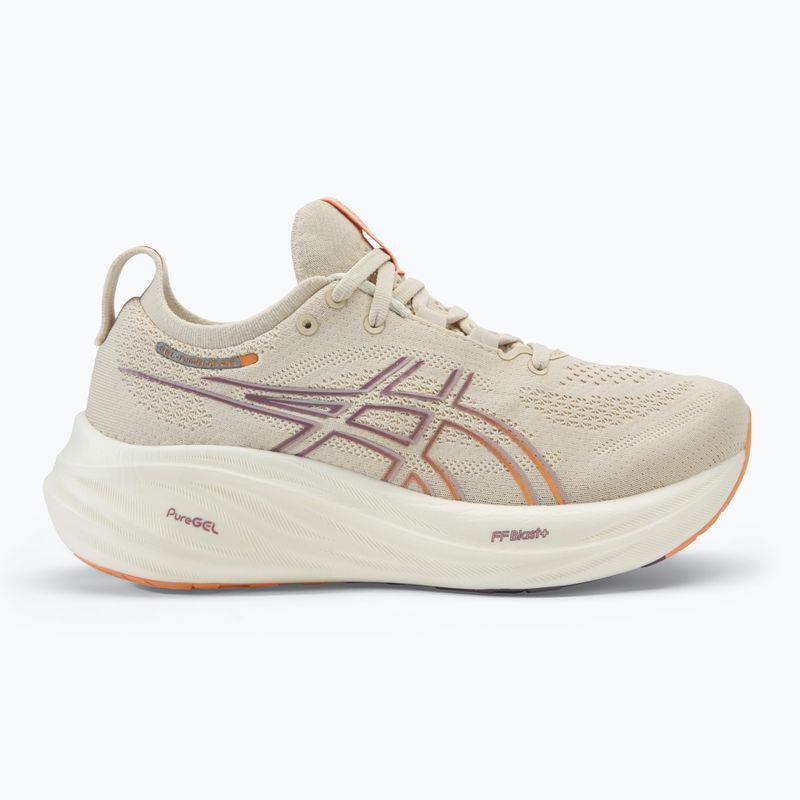 Дамски обувки за бягане ASICS Gel-Nimbus 26 oatmeal/faded orange 2